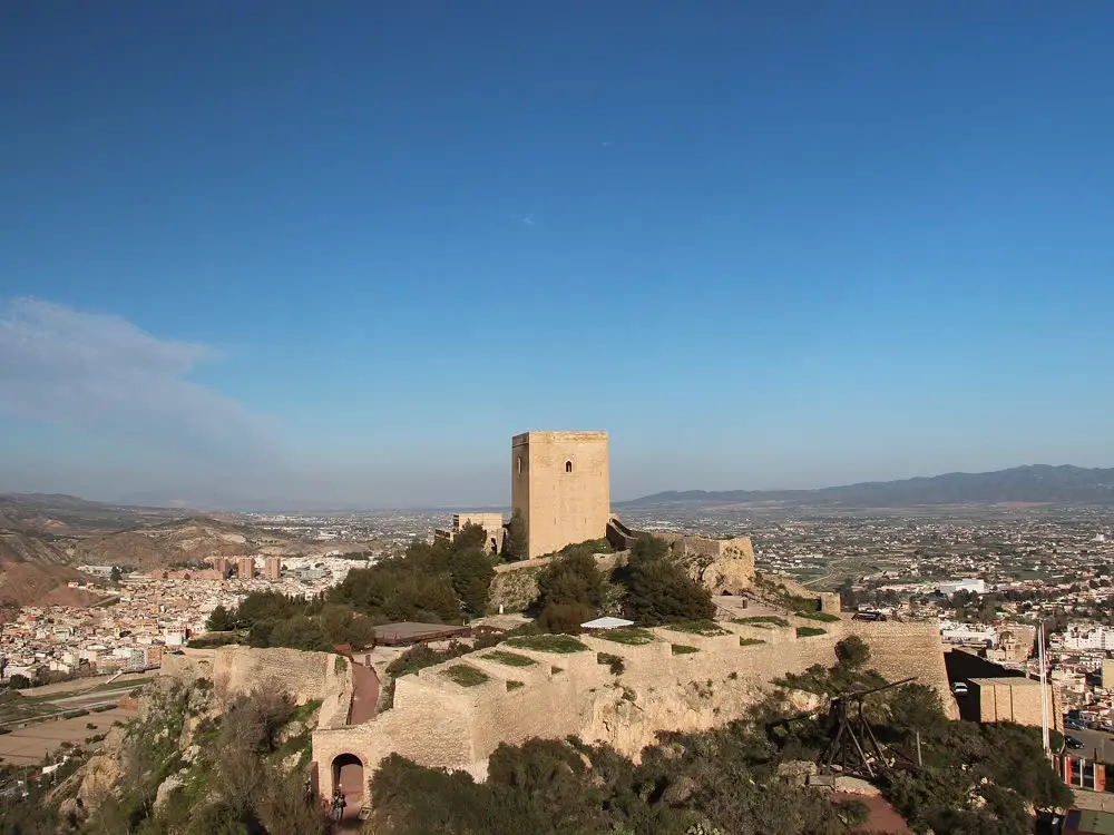 El castillo de Lorca, la Fortaleza del Sol